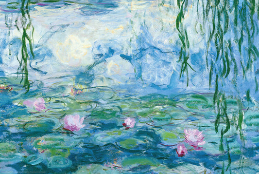 Waterlilies, Claude Monet Poster, Plakat, 91.5 × 61 cm