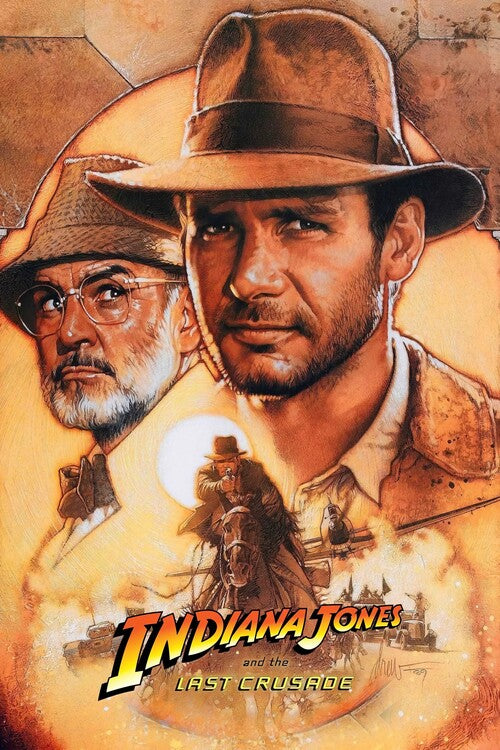 Indiana Jones and the Last Crusade (1989) Poster, Plakat, 26.7 × 40 cm
