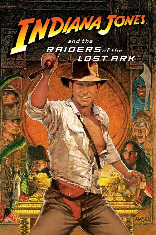 Raiders of the Lost Ark (1981) Poster, Plakat, 26.7 × 40 cm