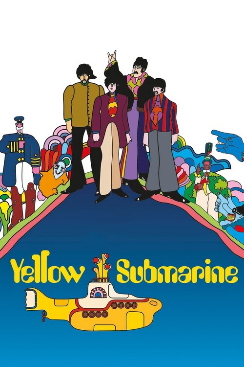 Leinwand Poster, Bilder Yellow Submarine (1968), 60 × 90 cm