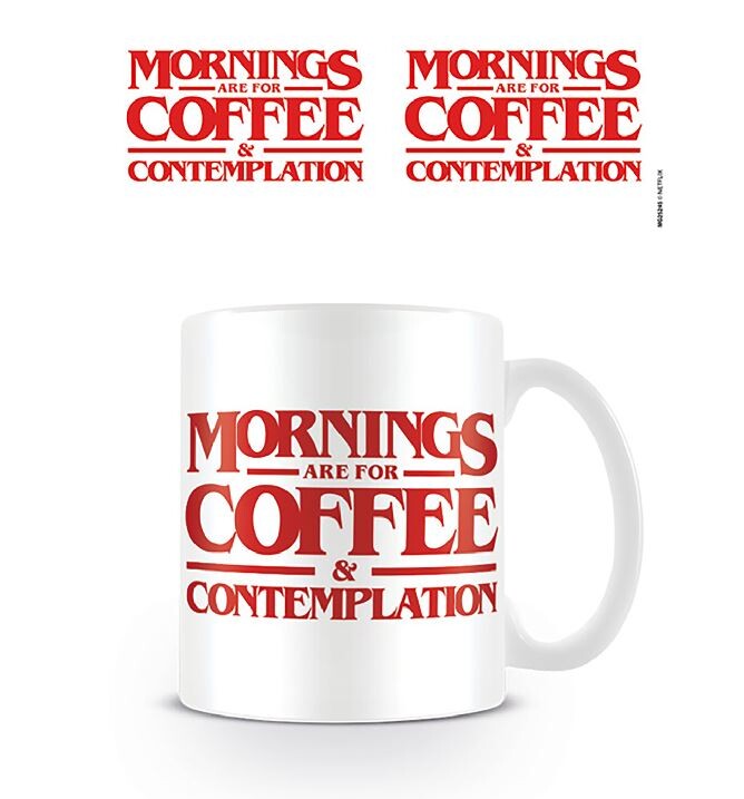 Tasse Stranger Things - Coffee and Contemplation, 0,315 l