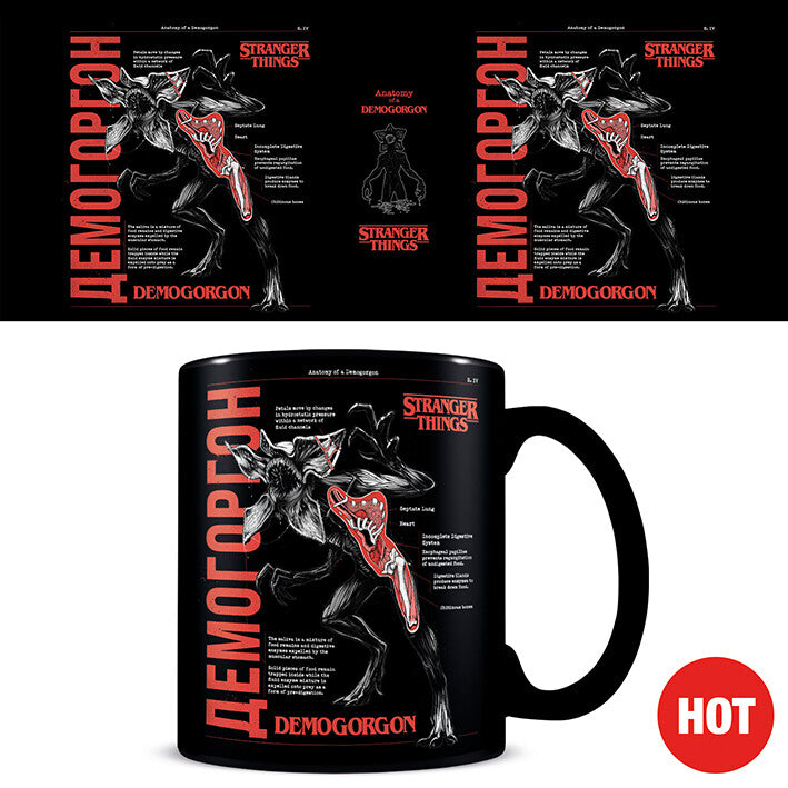 Wechseltasse Stranger Things - Anatomy of a Demogorgon, 0,315 l