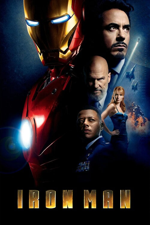Iron Man (2008) Poster, Plakat, 26.7 × 40 cm