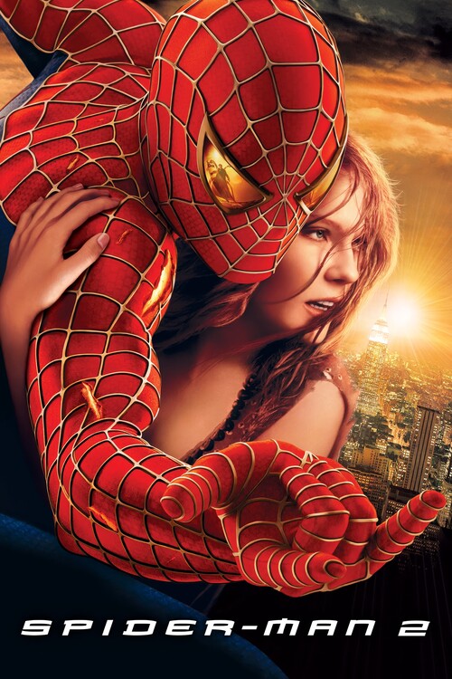 Spider-Man 2 (2004) Poster, Plakat, 26.7 × 40 cm