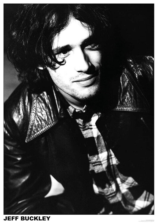 Jeff Buckley - Leather Jacket Poster, Plakat, 59.4 × 84.1 cm