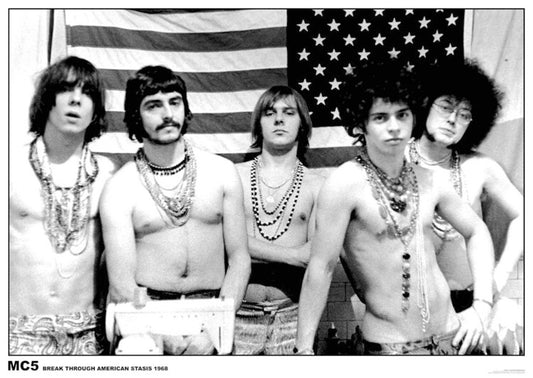 MC5 - 1968 Poster, Plakat, 84.1 × 59.4 cm