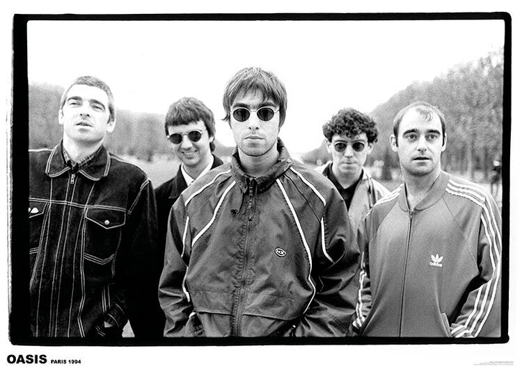 Oasis - Paris 1994 Poster, Plakat, 84.1 × 59.4 cm