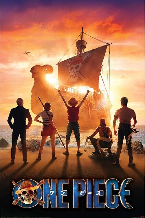 One Piece - Set Sail Poster, Plakat, 61 × 91.5 cm