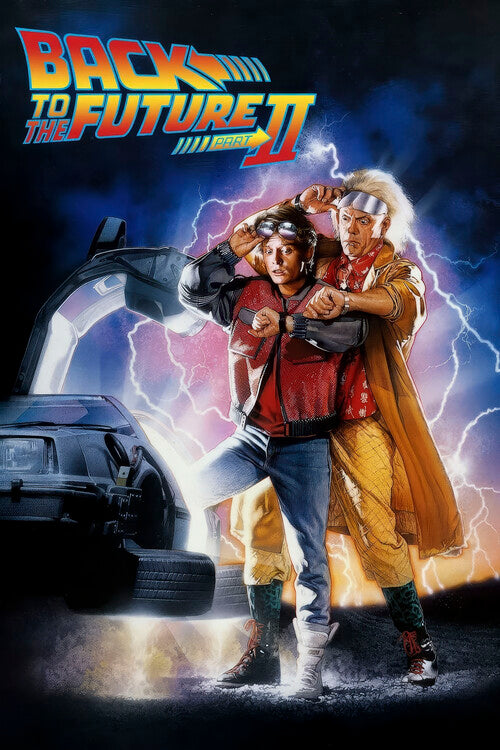 Back to the Future Part II (1989) Poster, Plakat, 26.7 × 40 cm