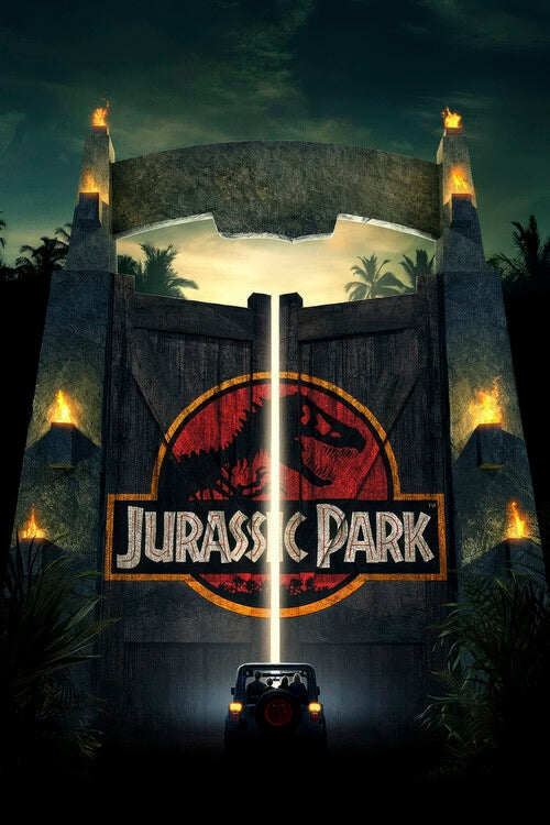 Jurassic Park (1993) Poster, Plakat, 26.7 × 40 cm
