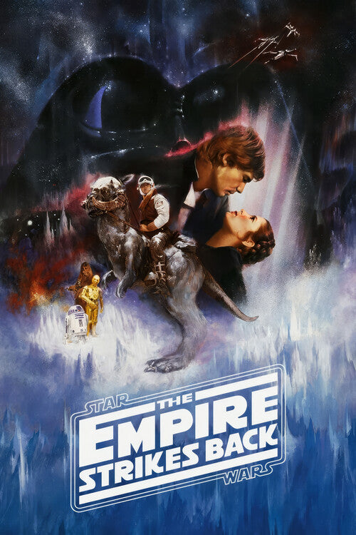 The Empire Strikes Back (1980) Poster, Plakat, 26.7 × 40 cm