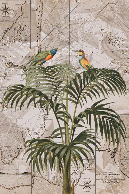 Leinwand Poster, Bilder Indonesia Jungle Paradise No3, Andrea Haase, 60 × 90 cm
