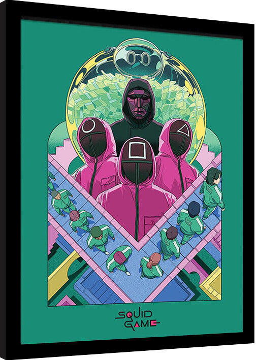 Squid Game 2 - Namon Gerahmte Poster, Bilder, 34.3 x 44.5 cm