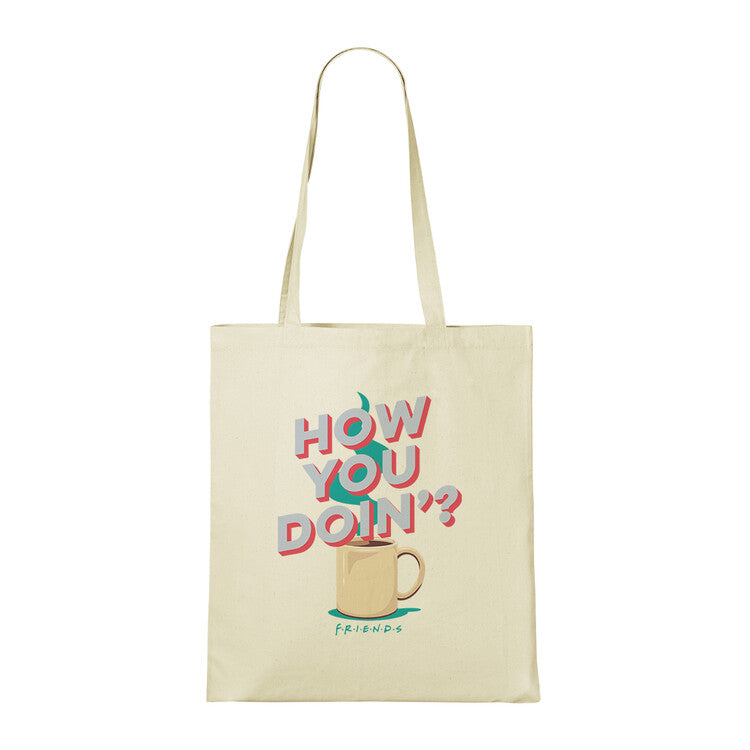 Tasche Friends - How You Doin?, 100% Baumwolle