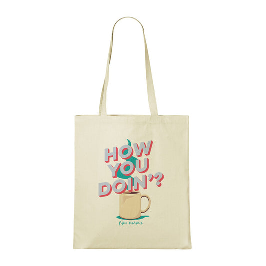 Tasche Friends - How You Doin?, 100% Baumwolle