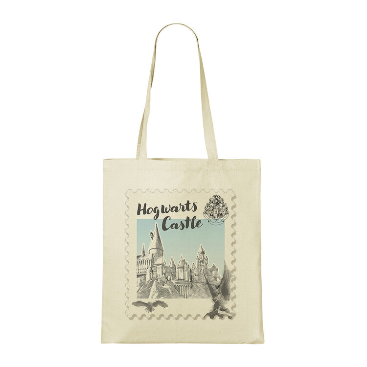Tasche Harry Potter - Hogwarts Castle Stamp, 100% Baumwolle