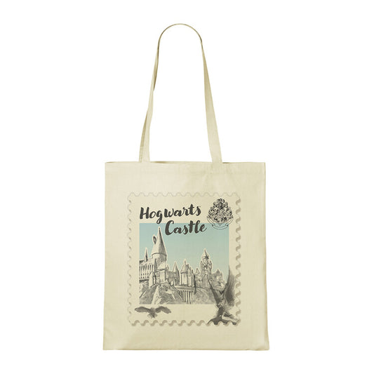 Tasche Harry Potter - Hogwarts Castle Stamp, 100% Baumwolle