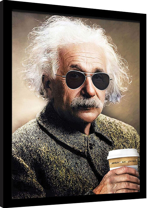 Ada Ingram - E=Mcoffee Gerahmte Poster, Bilder, 34.3 x 44.5 cm