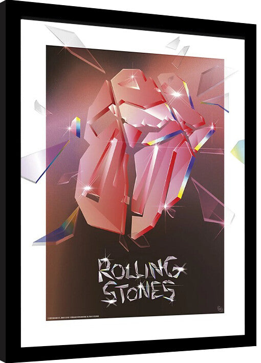 The Rolling Stones - Hackney Gerahmte Poster, Bilder, 34.3 × 44.5 cm