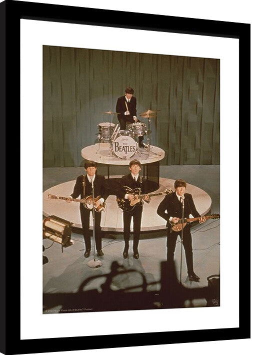 The Beatles - Sullivan Show Gerahmte Poster, Bilder, 34.3 × 44.5 cm