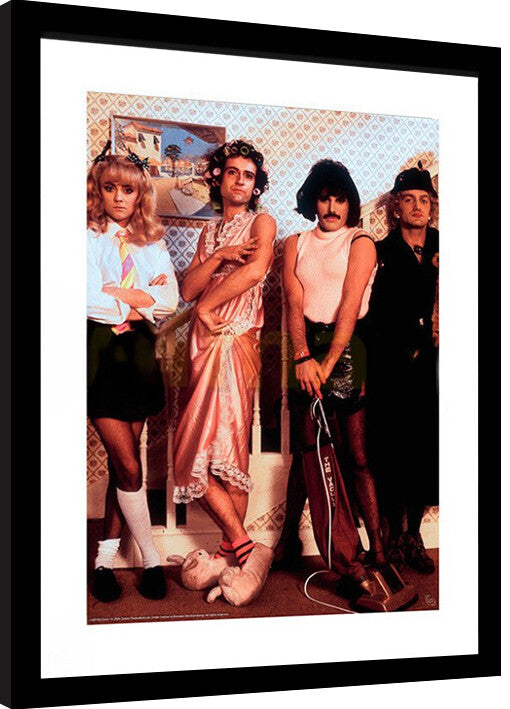 Queen - I Wanted tTo Break Free Gerahmte Poster, Bilder, 34.3 × 44.5 cm