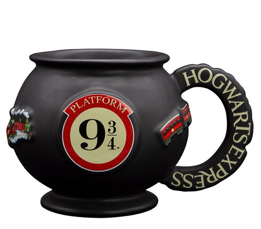 Tasse 3D Harry Potter - Cauldron Platform 9 3/4, 0,5 l