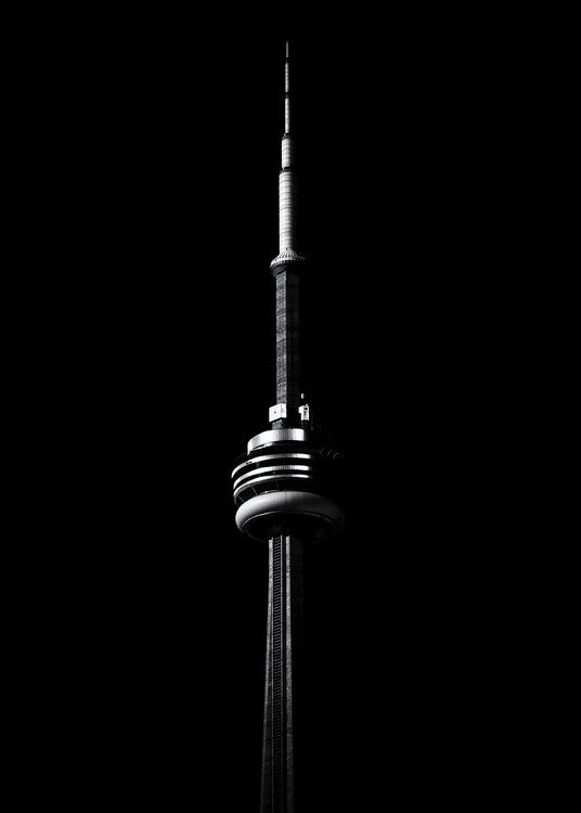 Leinwand Poster, Bilder CN Tower No 1, 65 × 90 cm