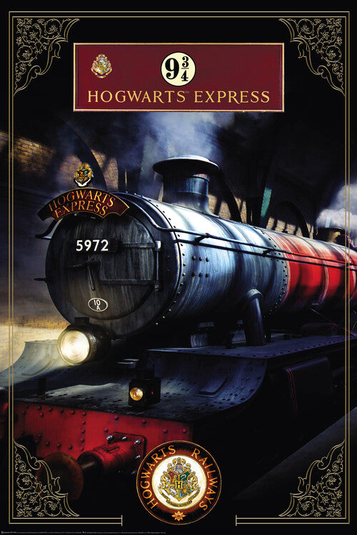 Harry Potter - Hogwarts-Express Poster, Plakat, 61 × 91.5 cm