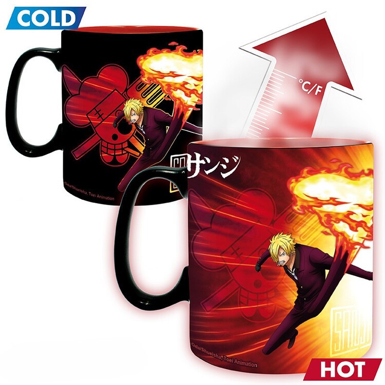 Wechseltasse One Piece - Zoro & Sanji, 0,46 l