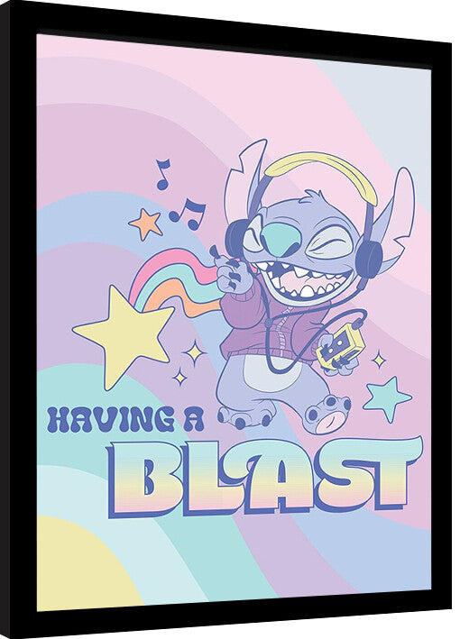 Lilo & Stitch Gerahmte Poster, Bilder, 34.3 x 44.5 cm