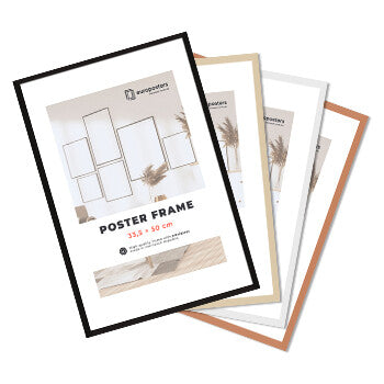 Rahmen für Poster 33,3×50 cm, Eiche – Holz