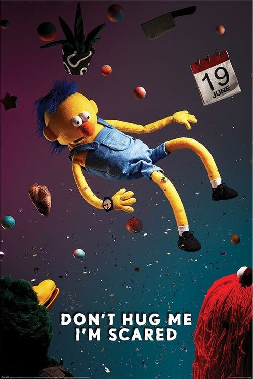 Don't Hug Me I'm Scared - Falling Poster, Plakat, 61 × 91.5 cm