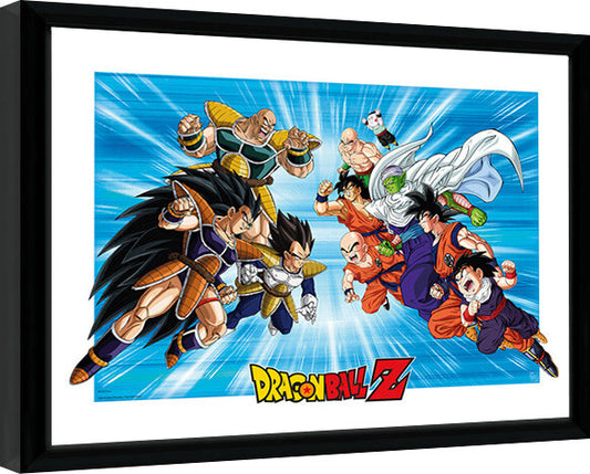 Dragon Ball - Iconic Scene Gerahmte Poster, Bilder, 34.3 × 44.5 cm