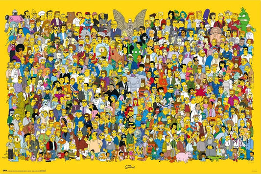 Die Simpsons Poster, Plakat, 91.5 × 61 cm