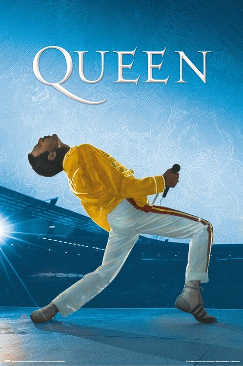 Queen - Wembley Poster, Plakat, 61 × 91.5 cm