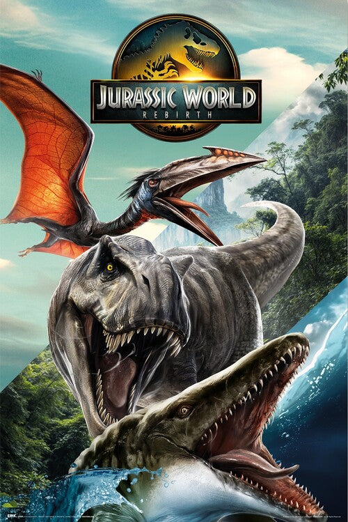 Jurassic World - Rebirth Poster, Plakat, 61 × 91.5 cm