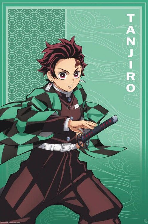 Demon Slayer - Tanjiro S2 Poster, Plakat, 61 × 91.5 cm