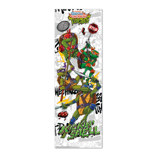 Teenage Mutant Ninja Turtles - Kickin Shell Poster, Plakat, 53 × 158 cm