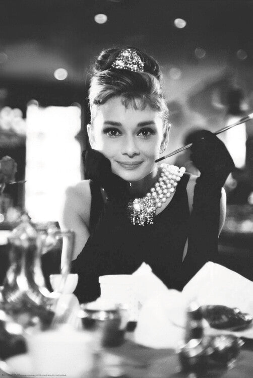 Audrey Hepburn, Breakfast at Tiffany’s (1961) Directed by Blake Edwards Poster, Plakat, 61 × 91.5 cm