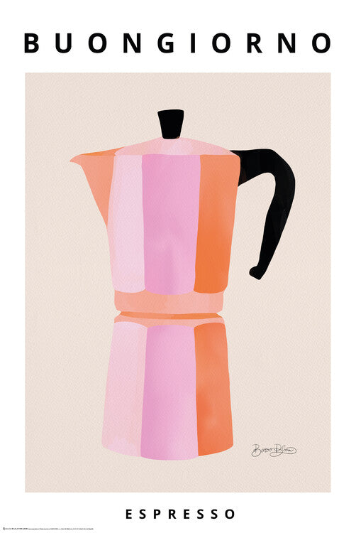 Buongiorno Espresso Poster, Plakat, 61 × 91.5 cm