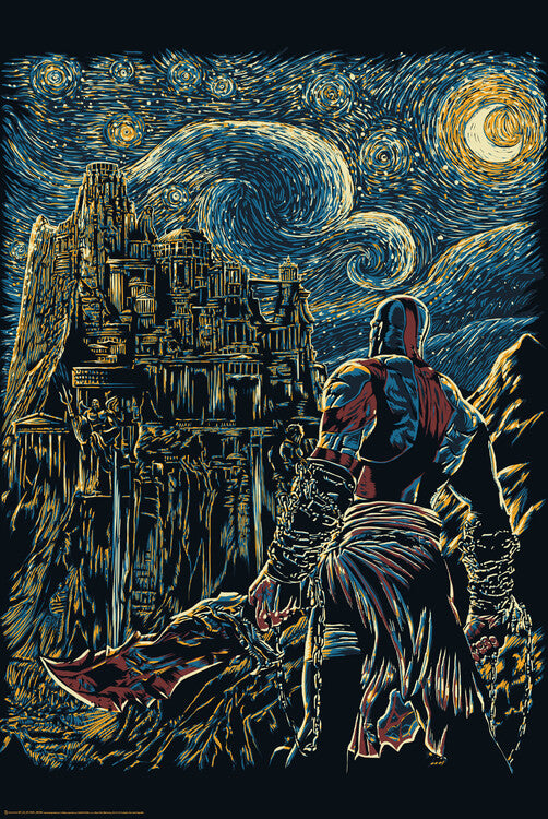 Starry Olympus Poster, Plakat, 61 × 91.5 cm