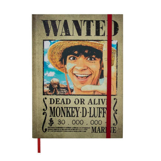 Notizbuch One Piece - Wanted Posters, A5