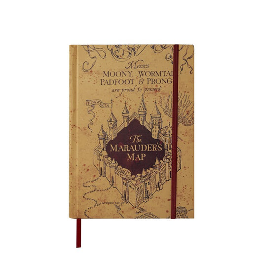 Notizbuch Harry Potter - Marauder's Map, A5