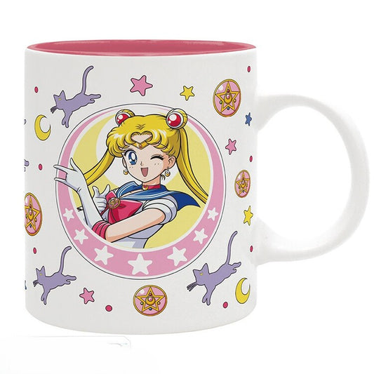 Tasse Sailor Moon - Sailor Moon & Luna patch, 0,32 l