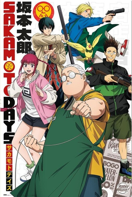 Sakamoto Days 2 Poster, Plakat, 61 × 91.5 cm