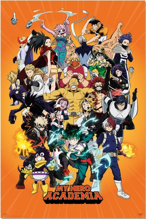 My Hero Academia - Characters Poster, Plakat, 61 × 91.5 cm