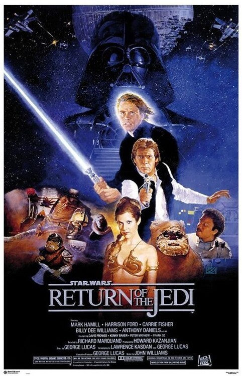 Star Wars - Return Of The Jedi Poster, Plakat, 61 × 91.5 cm