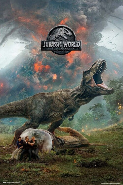 Jurassic World Poster, Plakat, 61 × 91.5 cm