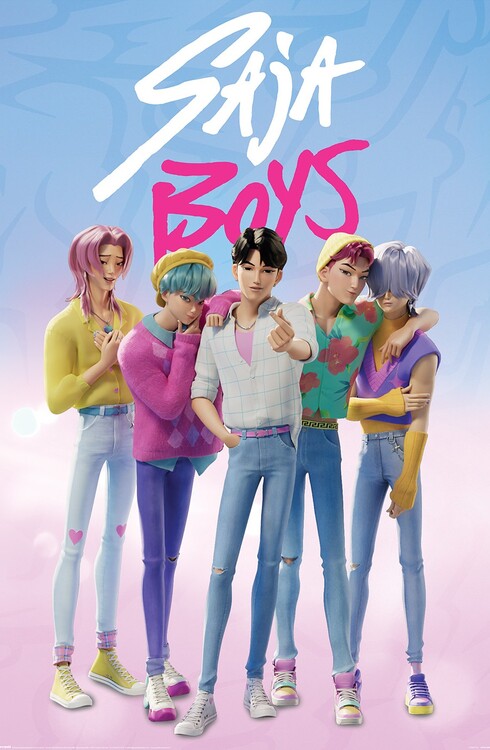 K-Pop Demon Hunters - Saja Boys Poster, Plakat, 61 × 91.5 cm