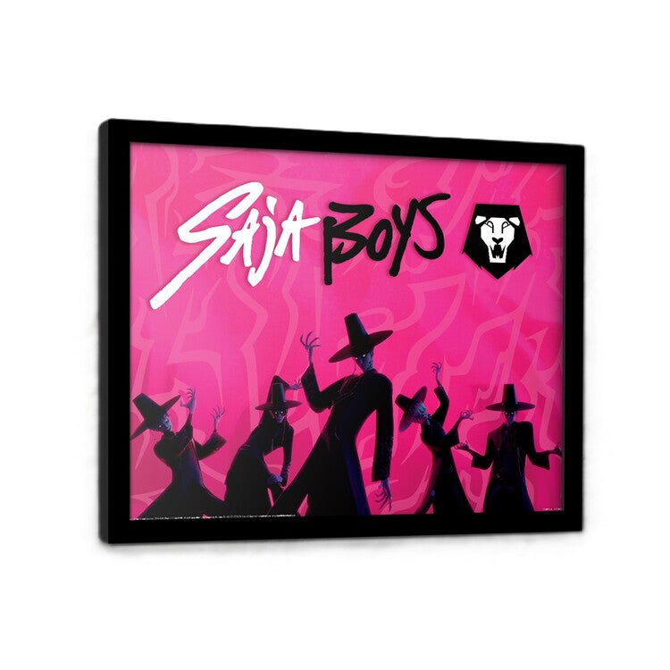 K-Pop Demon Hunters - Idol Gerahmte Poster, Bilder, 34.3 x 44.5 cm